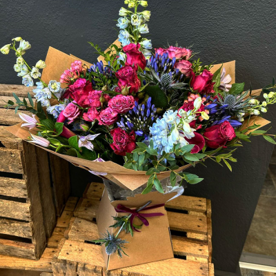 Grand Affection - Show your grand affection with this luxurious bouquet of the finest blooms of the season. Arranged in beautiful packaging, this bouquet is perfect for expressing your deepest emotions and making a lasting impression.